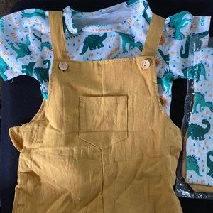 Dino onesies set